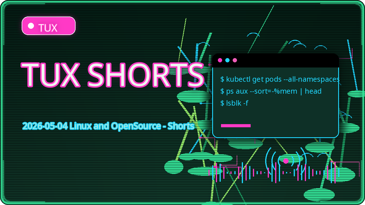 Preview for 2026-05-04 Linux and OpenSource - Shorts